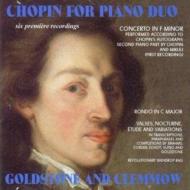 UPC 0809730507021 Chopin ショパン / ピアノ・デュオのためのショパン ゴールドストーン＆クレモフ 輸入盤 CD・DVD 画像