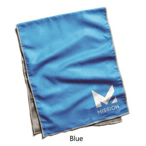 UPC 0812424013524 M-107100-BL MISSION マイクロファイバークーリングタオル Blue MICRO FIBER COOLIG TOWEL スポーツ・アウトドア 画像