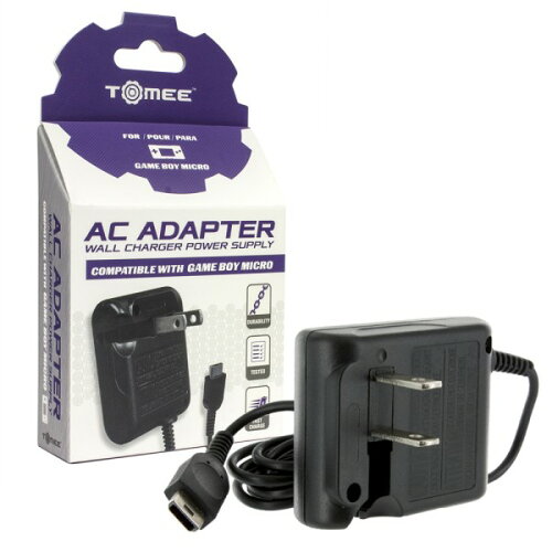 UPC 0813048012573 ゲームボーイミクロ ACアダプター GB Micro AC Adapter （Hyperkin) テレビゲーム 画像
