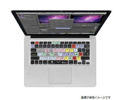 UPC 0813066012043 KB Covers Premiere Pro QWERTYキーボードカバー MacBook Air/Pro用 18215 パソコン・周辺機器 画像