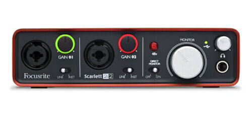 UPC 0815301008170 FOCUSRITE AUDIO ENGINEERING SCARLETT 2I2 オーディオインターフェース 楽器・音響機器 画像
