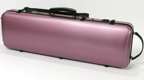 UPC 0817173018806 CROSSROCK バイオリン用ハードケース CRF4000OVPK Pink ピンク スクエアタイプ ポリカーボン製 クロスロック 楽器・音響機器 画像