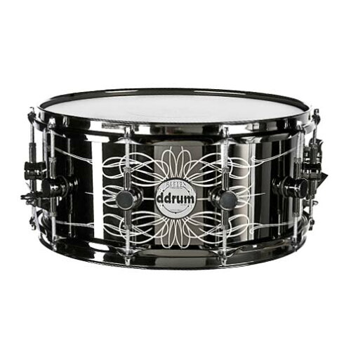 UPC 0819998142230 ddrum The Tattooed Lady Steel Snare Drum 14 × 6.5 楽器・音響機器 画像