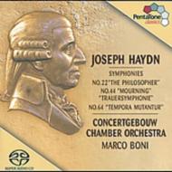 UPC 0827949001666 Haydn ハイドン / 交響曲第22, 44, 63番 ボニ＆コンセルトヘボウ室内管 輸入盤 CD・DVD 画像