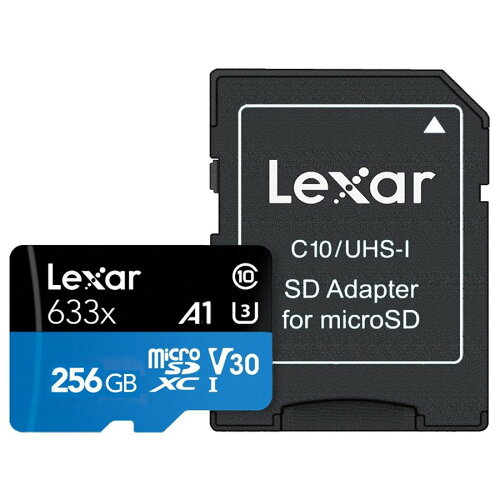 UPC 0843367119721 Lexar microSDXCカード 256GB LSDMI256BB633A パソコン・周辺機器 画像