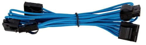 UPC 0843591090070 CORSAIR｜コルセア Premium Individually Sleeved Peripheral Cable CP-8920196 ブルー パソコン・周辺機器 画像