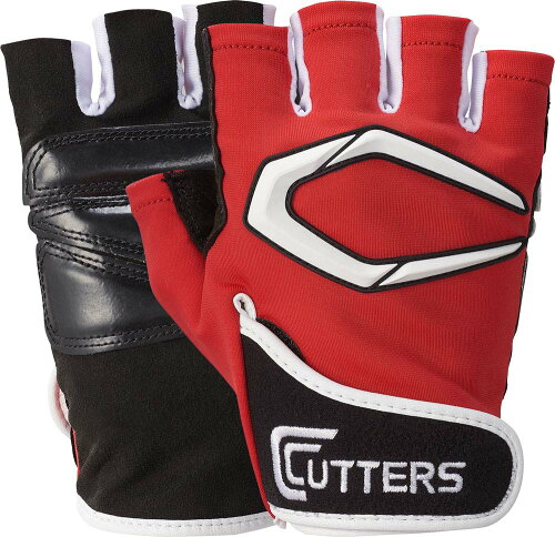 UPC 0844018057959 カッターズ Cutters CUTTERS トレーニンググローブ 手袋 T020 トレーニング2.0 グリップ 滑りにくい 洗濯可能 ウエイトトレーニング 筋トレ L レッド スポーツ・アウトドア 画像