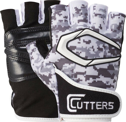 UPC 0844018057997 カッターズ Cutters CUTTERS トレーニンググローブ 手袋 T020 トレーニング2.0 グリップ 滑りにくい 洗濯可能 ウエイトトレーニング 筋トレ L ホワイトカモ スポーツ・アウトドア 画像