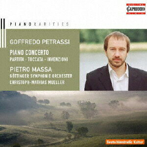 UPC 0845221051550 ペトラッシ:ピアノ協奏曲/ピアノのためのパルティータ/トッカータ/ピアノのためのインヴェンツィオーニ アルバム C-5155 CD・DVD 画像