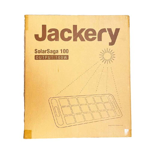 UPC 0850006304295 Jackery ソーラーパネル JACKERY SOLARSAGA 100 花・ガーデン・DIY 画像