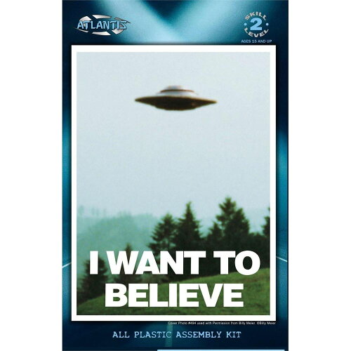 UPC 0851721002497 “真実を求めて” ビリー・マイヤー UFO ライトユニット付属 プラモデル アトランティスモデル ホビー 画像