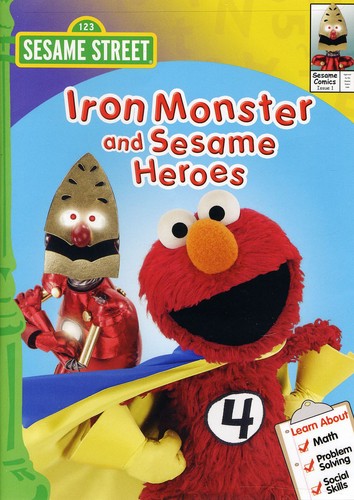UPC 0854392002438 Iron Monster & Sesame Heroes (DVD)  - Sesame Street CD・DVD 画像