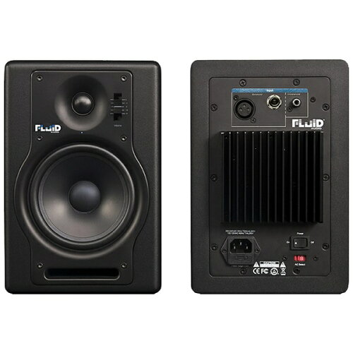 UPC 0858445004639 FLUID AUDIO モニタースピーカー F5 ブラック 楽器・音響機器 画像