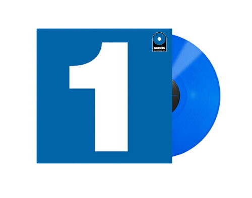 UPC 0873857003506 Serato 12” Performance Series Control Vinyl Single Blue 1LP 楽器・音響機器 画像
