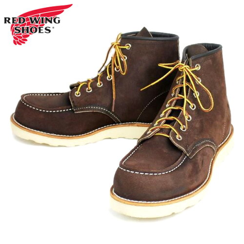 UPC 0883444417463 RED WING レッドウィング 8878　6inch CLASSIC MOC TOE ブーツ Traction Trad Sole　JAVA MULESKINER ROUGHOUT 靴 画像