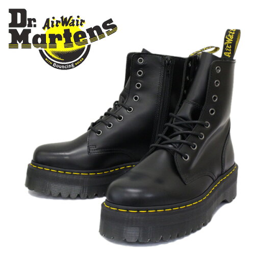 UPC 0883985578937 日本 き Dr.Martens ドクターマーチン QUAD RETRO JADON 8EYE BOOT ジェードン 8ホール ブーツ Black 靴 画像
