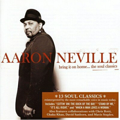 UPC 0886974537922 Aaron Neville アーロンネビル / Bring It On Home...the Soul Classics 輸入盤 CD・DVD 画像