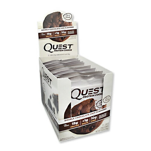 UPC 0888849006021 プロテインクッキー ダブルチョコレートチップ   Quest Nutrition スイーツ・お菓子 画像