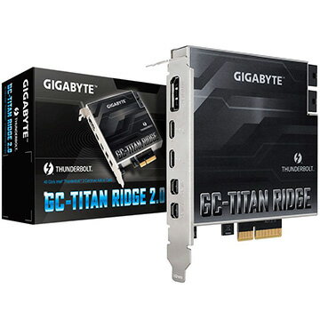 UPC 0889523022870 GIGABYTE Thunderbolt3拡張カード GC-TITAN RIDGE (REV. 2.0) パソコン・周辺機器 画像