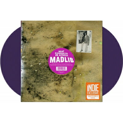 UPC 0989327000354 Madlib マドリブ / Medicine Show #3 - Beat Konducta In Africa Ltd Purple Vinyl CD・DVD 画像