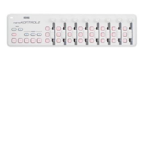 UPC 0989898857593 KORG USB MIDIコントローラー NANO KONTROL2 ナノコントロール2 ホワイト 楽器・音響機器 画像